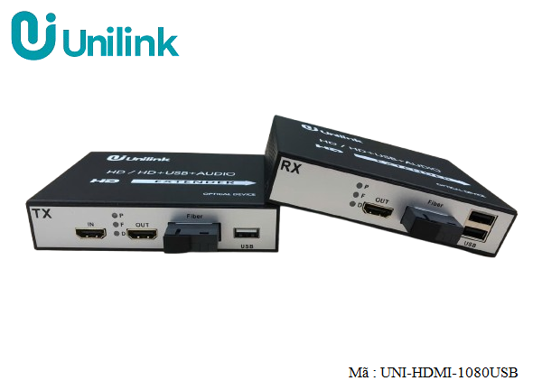 Bộ kéo dài HDMI sang Quang UNILINK UNI-HDMI-1080USB